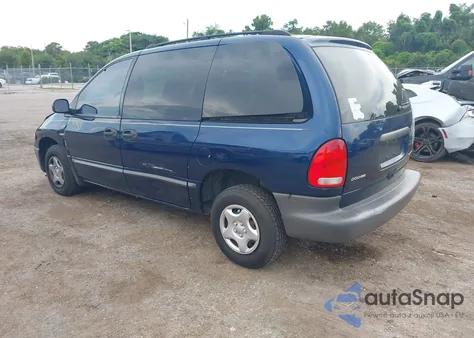 2000 Dodge Caravan z USA, uszkodzony, nr VIN 2B4GP2534YR609437